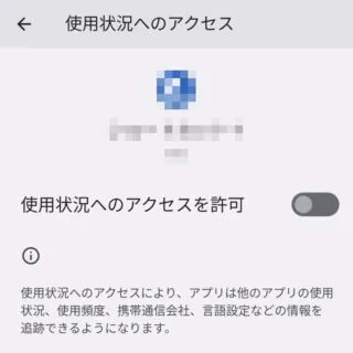 Pixel→Android 13→設定→アプリ→特別なアプリアクセス→使用状況へのアクセス