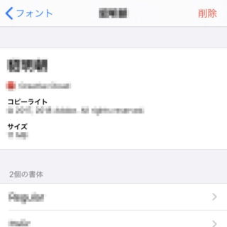 iPhone→設定→一般→フォント→詳細
