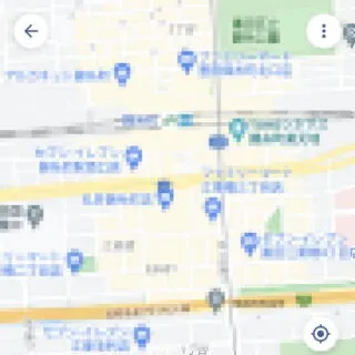 Androidアプリ→フォト→ライブラリ→画像→詳細→地図