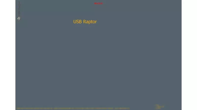 Windows 10→USB Raptor→ロック